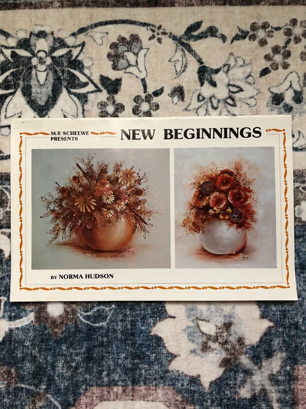 Sue Scheewe Presents New Beginnings by Norma Hudson 1983 Painting Designs